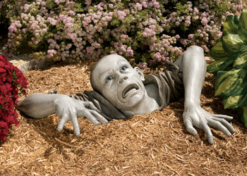Zombie Garden Sculpture