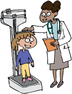 Doctor Measuring Child